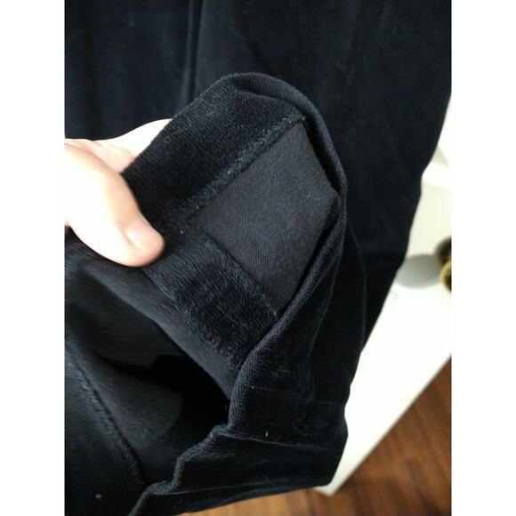 Talbots Woman 16 Corduroy Pants Navy Blue Stretch Side Zip Straight leg - Picture 6 of 12